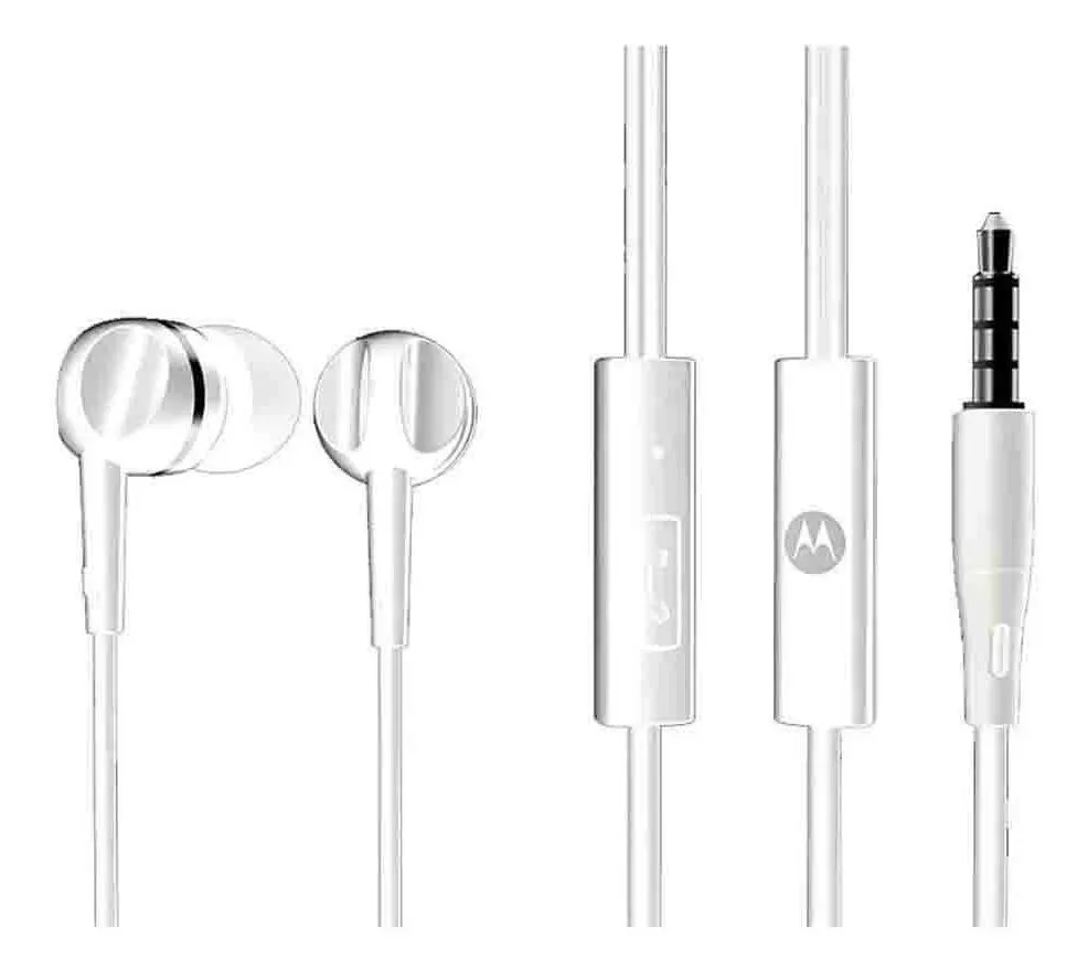 AURICULAR MOTOROLA EARBUDS 105 BLANCO