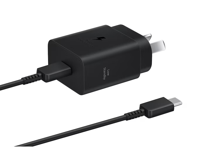 CARGADOR SAMSUNG ORIGINAL 25W POWER CON CABLE NEGRO