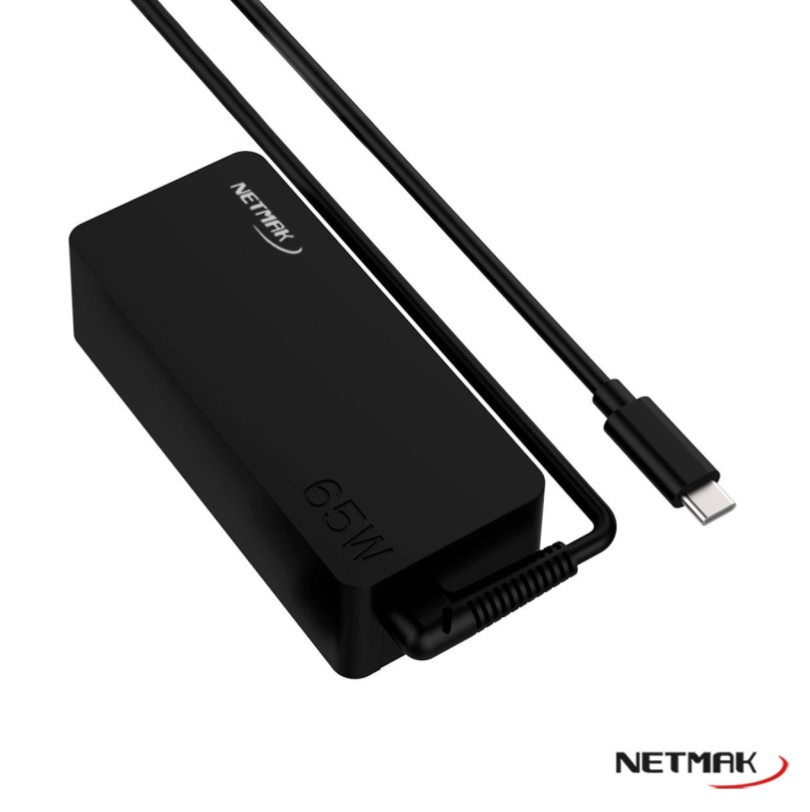 CARGADOR NOTEBOOK TIPO C NM-1265 65W
