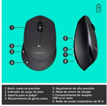 Teclado y Mouse inalámbrico Logitech MK345