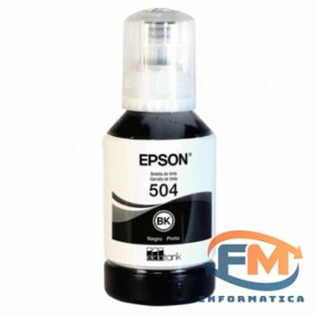 BOTELLA DE TINTA EPSON 504 (NEGRO)