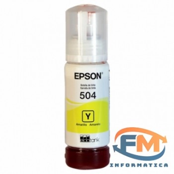 BOTELLA DE TINTA EPSON 504 (AMARILLO)