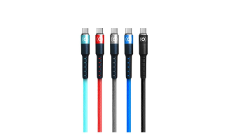 CABLE FOXBOX ROUND TYPE-C GRIS 1M