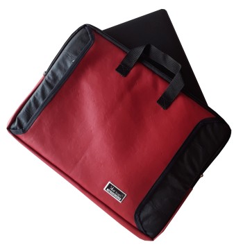 Funda Silco Special Notebook 15,6 Talam Rojo con bolsillo y manijas.