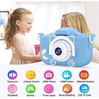 CAMARA FOTO INFANTIL XO - XJ01 CON DOBLE CÁMARA