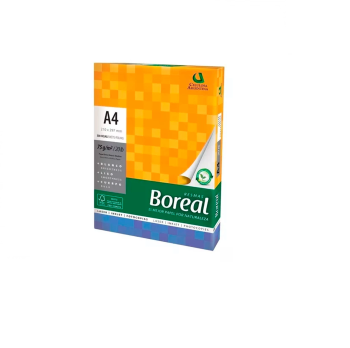 Resma Papel Boreal 75g A4