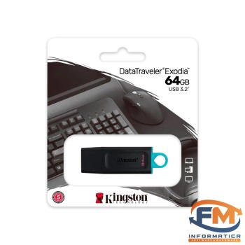 Pendrive 3.2 DTX 64GB KINGSTON