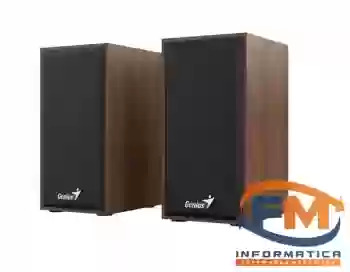 Parlante Genius SP-HF180 USB Wooden Stereo Speakers