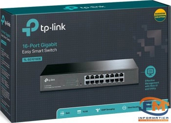 Switch 16 Port (TL-SG1016DE) 10/100/1000 RACK