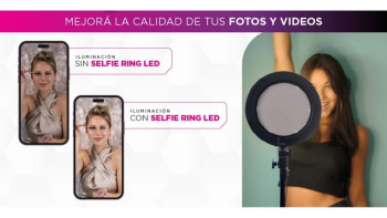 ARO DE LUZ SELFIE RING LED 11 PULG