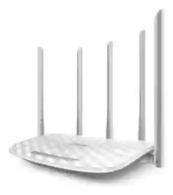ROUTER TP-Link 4 P+WIFI DUAL BAND (ARCHER C60 AC1350) 450MBPS 5 ANTENAS WIRELESS - TP-LINK 6755