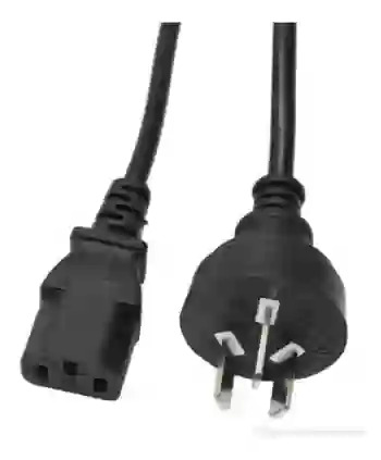 CABLE POWER DE ALIMENTACION 220 V PARA FUENTE PC-MONITOR