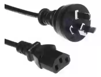 CABLE POWER DE ALIMENTACION 220 V PARA FUENTE PC-MONITOR