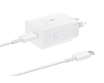 CARGADOR SAMSUNG ORIGINAL  25W POWER CON CABLE BLANCO