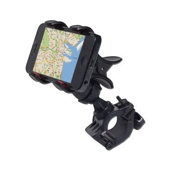 SOPORTE BICI/MOTO P/CELULARES GRIP CJ-08 NEGRO - SOP-CJ08