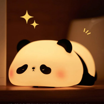 LAMPARA DE SILICONA PANDA  1200 MAH