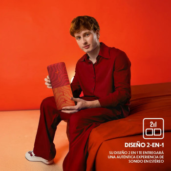 PARLANTE BLUETOOTH MEGA TWIN LAVA -TWS- 2 X 15W RMS - STROMBERG