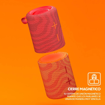 PARLANTE BLUETOOTH MEGA TWIN LAVA -TWS- 2 X 15W RMS - STROMBERG