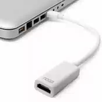 ADAPTADOR MINI DISPLAYPORT A HDMI CALIDAD 4K - MINIDP-HDMI - NOGA NET - CL-1070