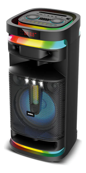 Parlante Soul BT XL1100 After Party 80W 12 pulg led