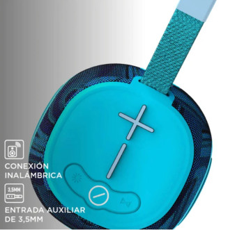 PARLANTE BLUETOOTH SPARK 2  - 10W RMS- TWS- CELESTE Y AZUL - STROMBERG