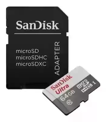 TARJETA MICRO SD XC SANDISK 64 GB