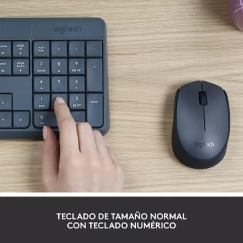 Teclado y Mouse inalámbrico Logitech MK235