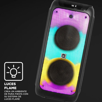 TORRE POT BT/80W RMS/AUX 3,5 Y 6,3, LUCES, DISPLAY-C/MIC - STROMBERG