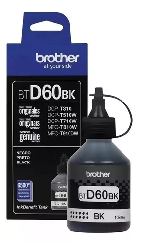 Botella Brother D60BK Original Negro
