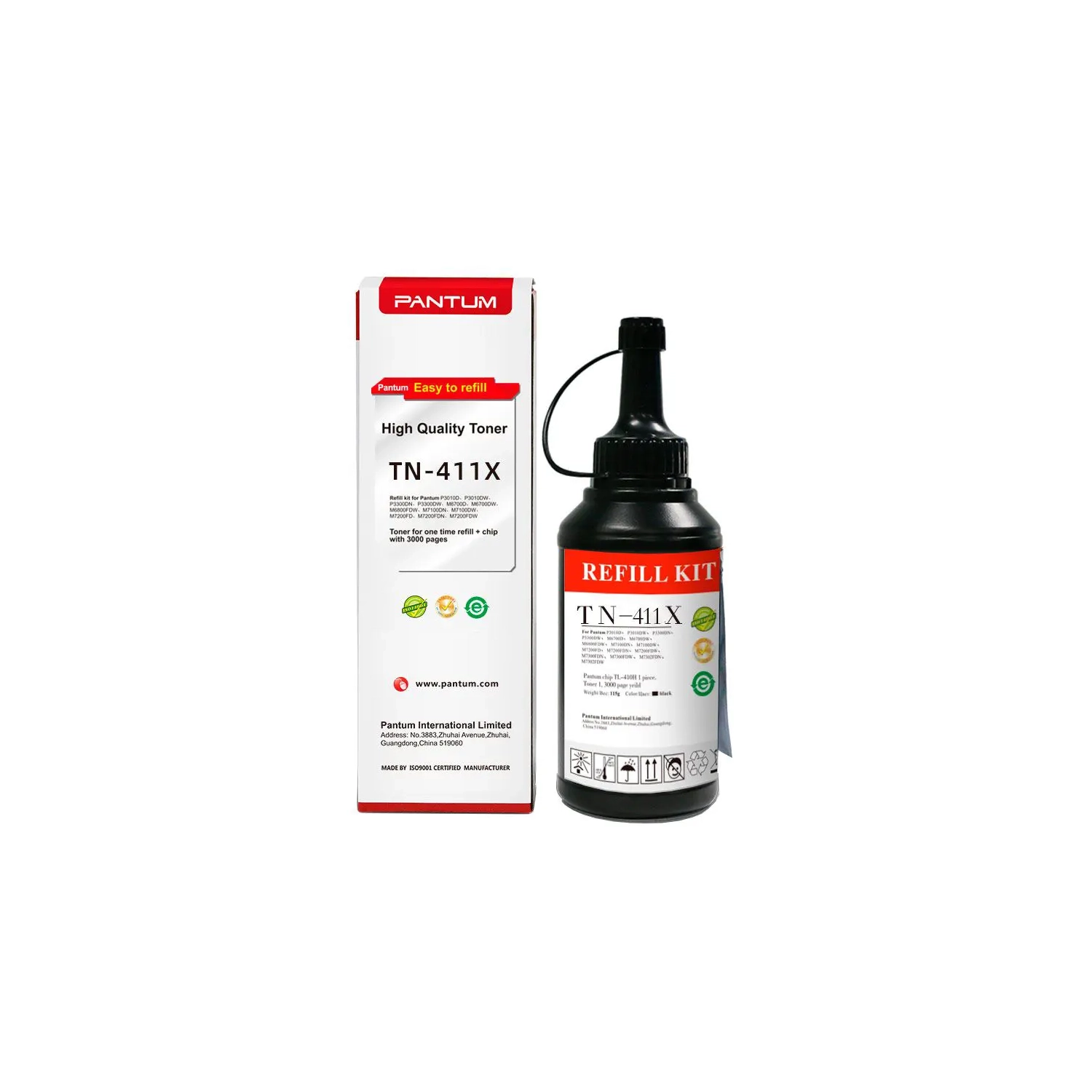 Refill Kit Pantum TN-411X