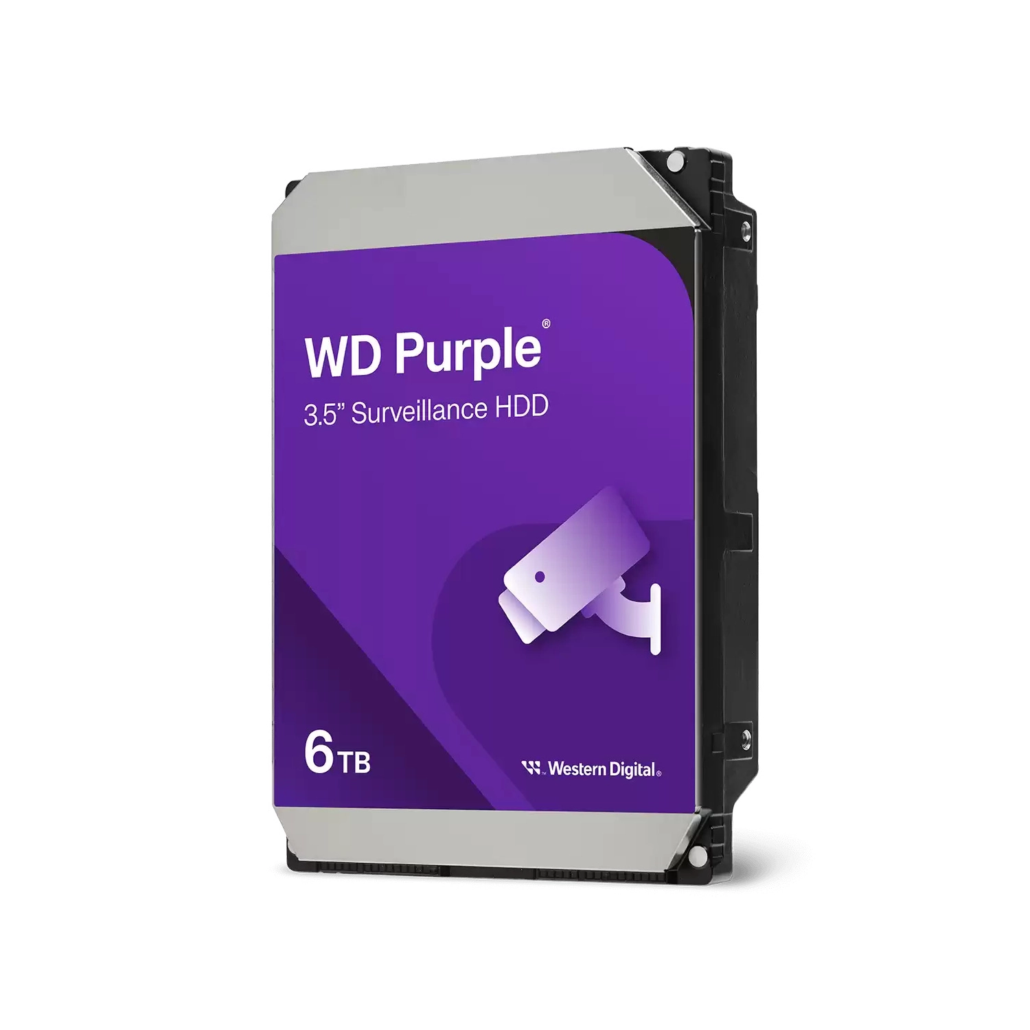 Disco Interno HDD WESTERN DIGITAL Purple 6TB 3.5" SATA 3.0 256MB