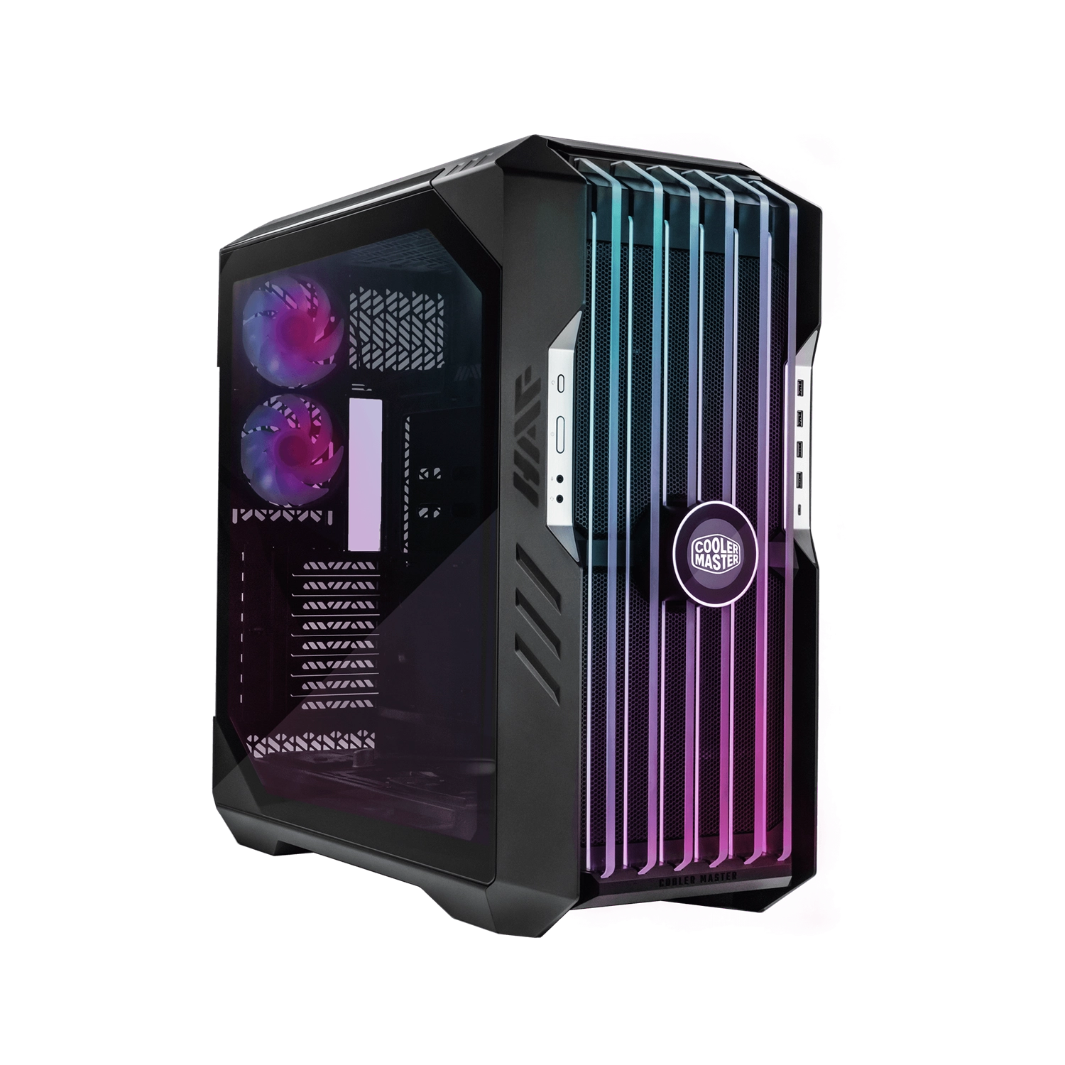 Gabinete Cooler Master HAF 700 EVO Gris Full Tower ARGB S/Fuente